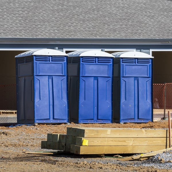 what is the maximum capacity for a single portable toilet in Greenville IL